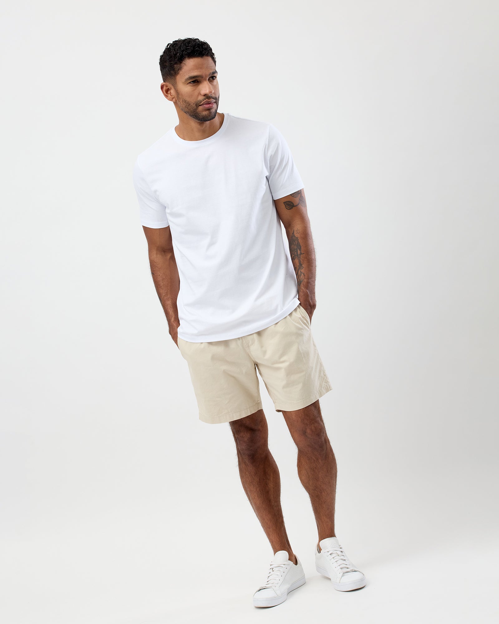 COTTON BEACH SHORTS