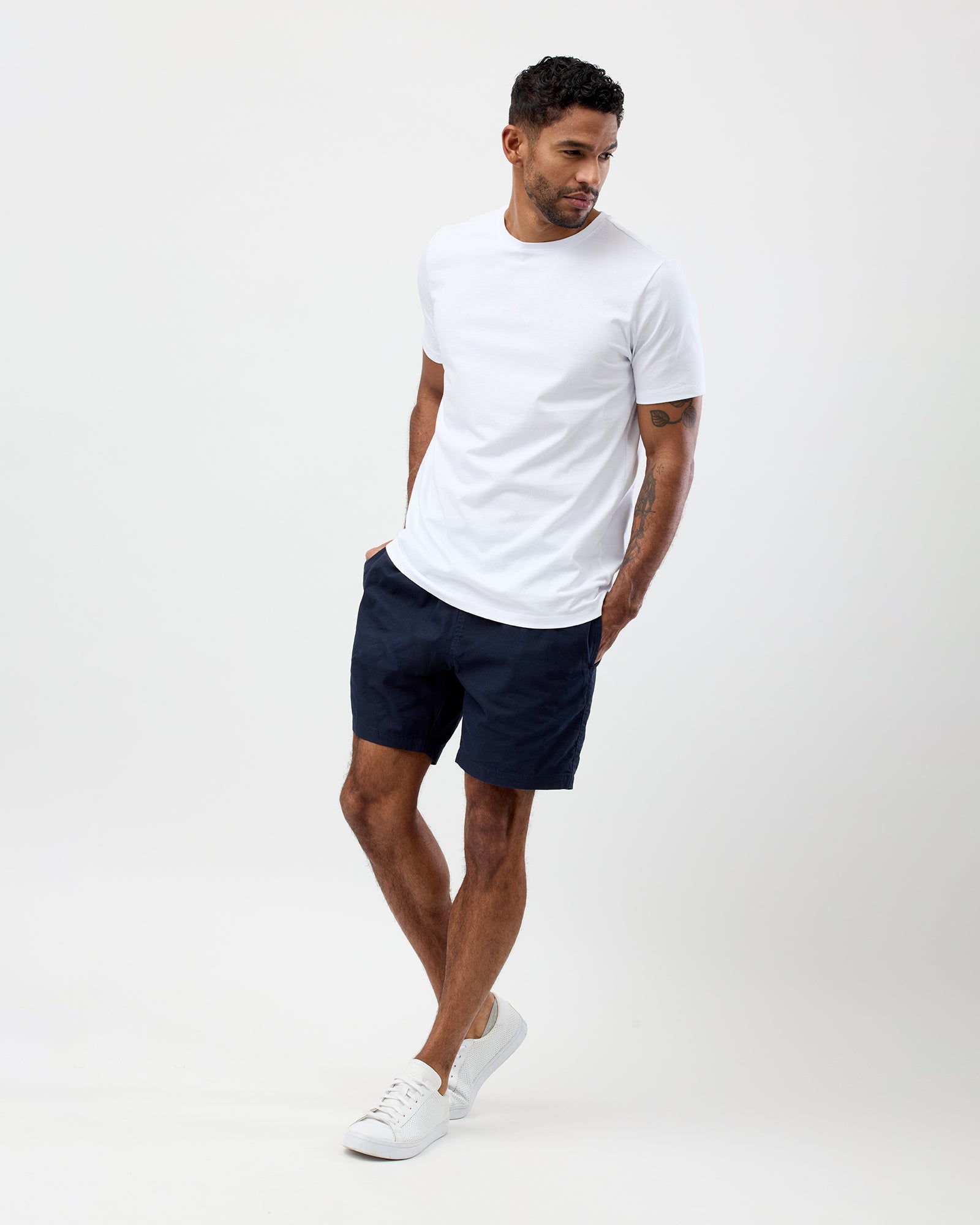 COTTON BEACH SHORTS