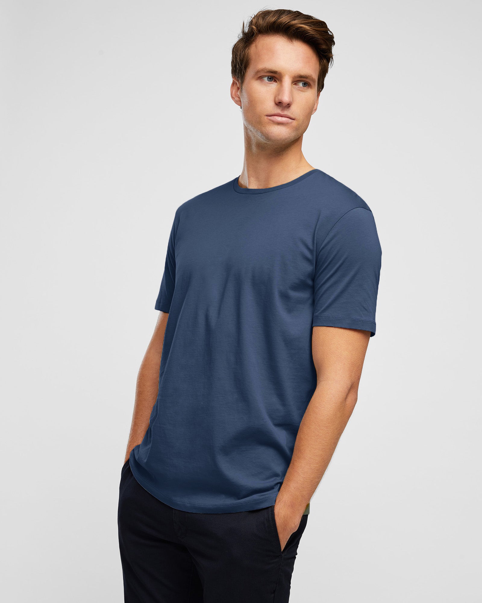 Men's T-Shirt in Vintage Indigo by Wayver