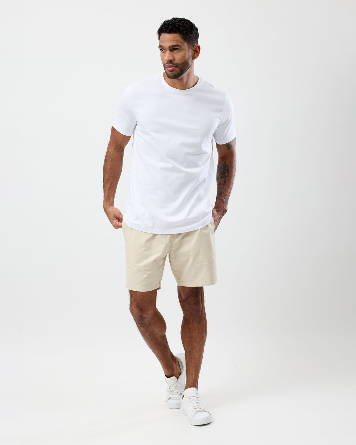 COTTON BEACH SHORTS