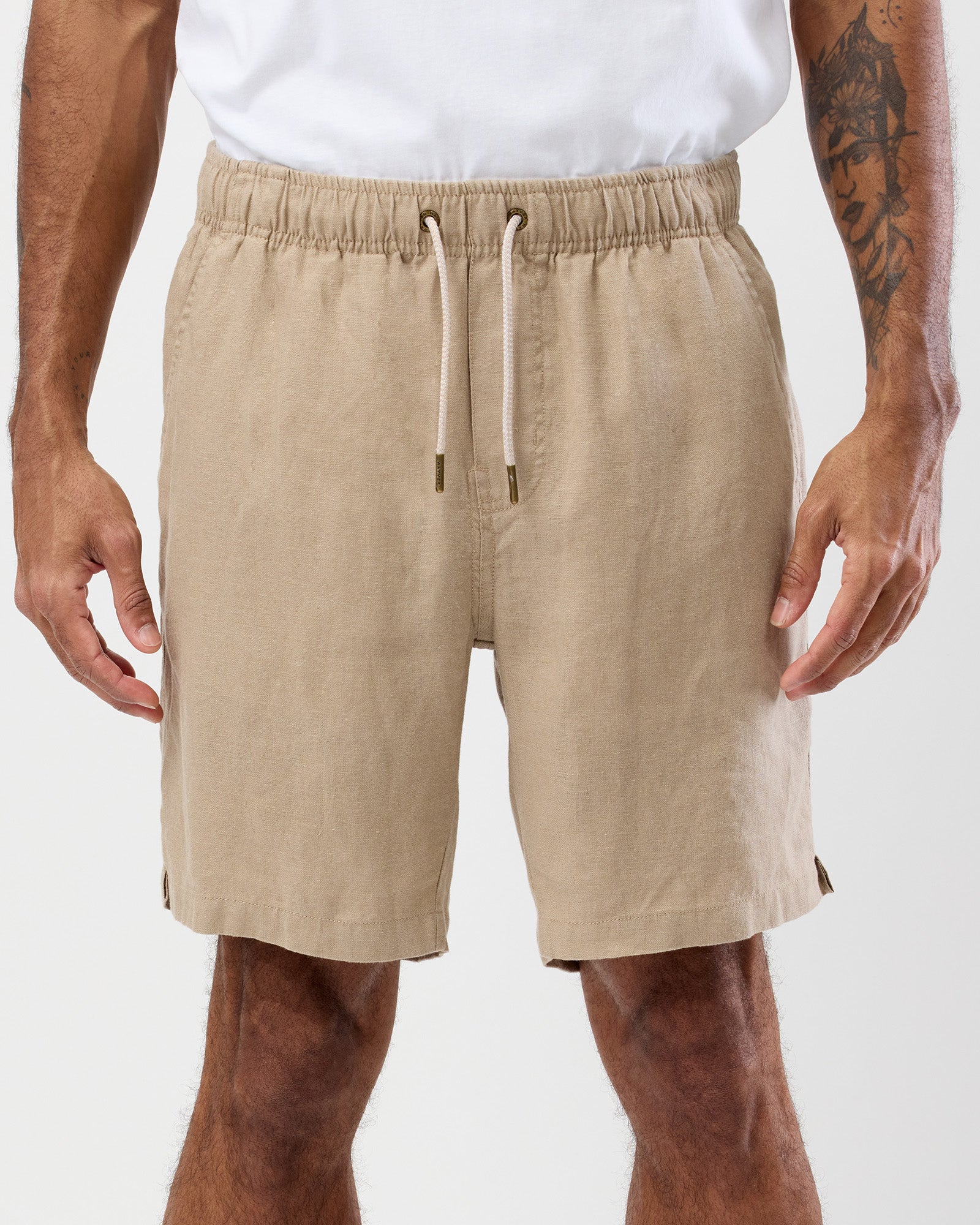 LINEN SHORTS