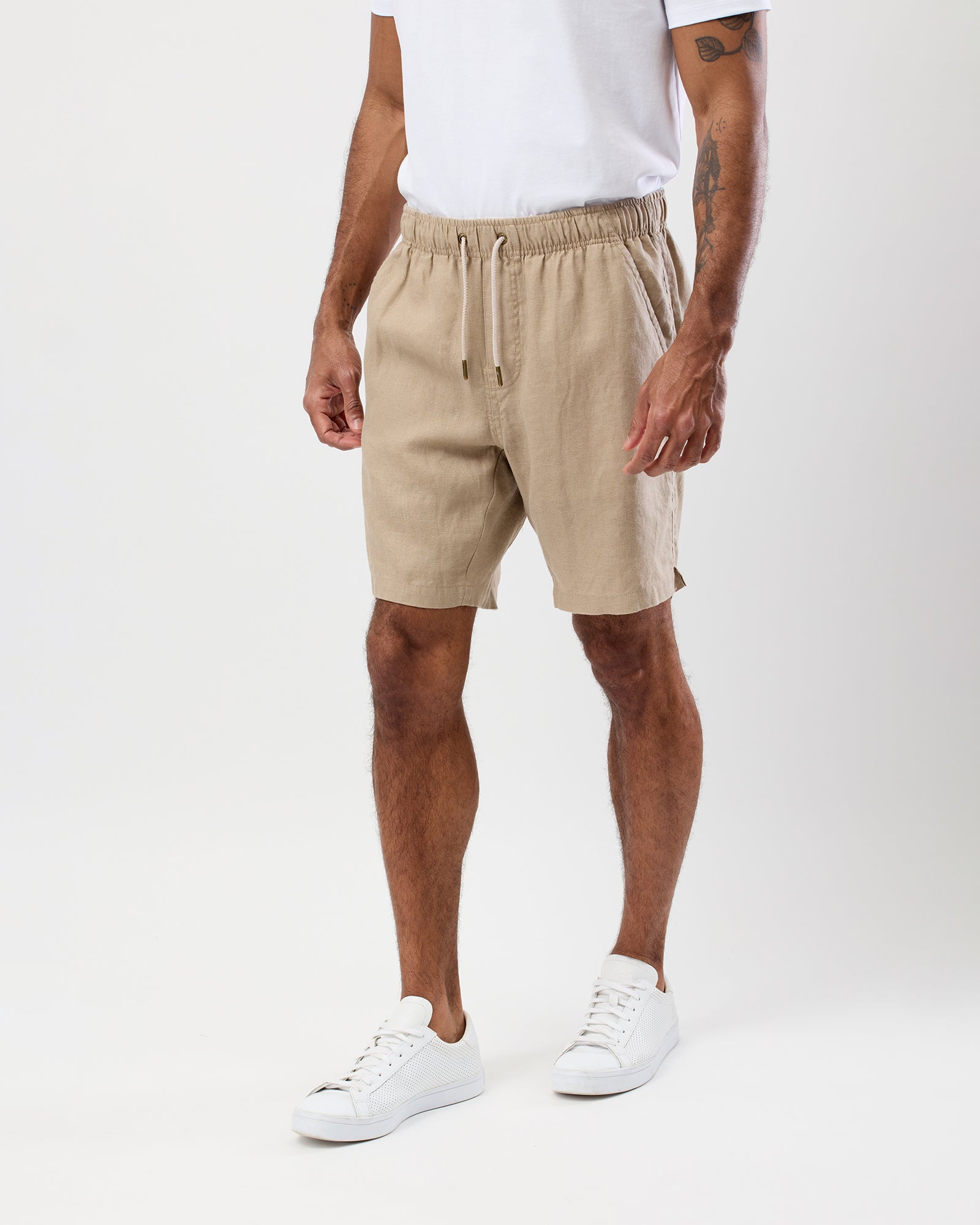 LINEN SHORTS