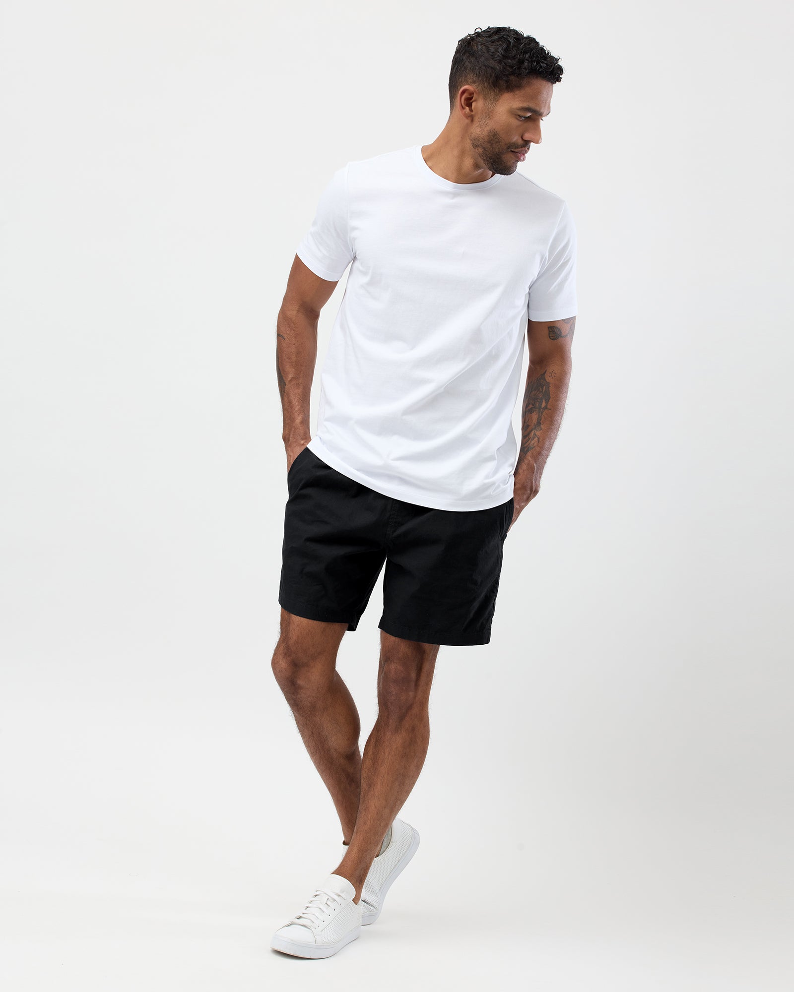 COTTON BEACH SHORTS