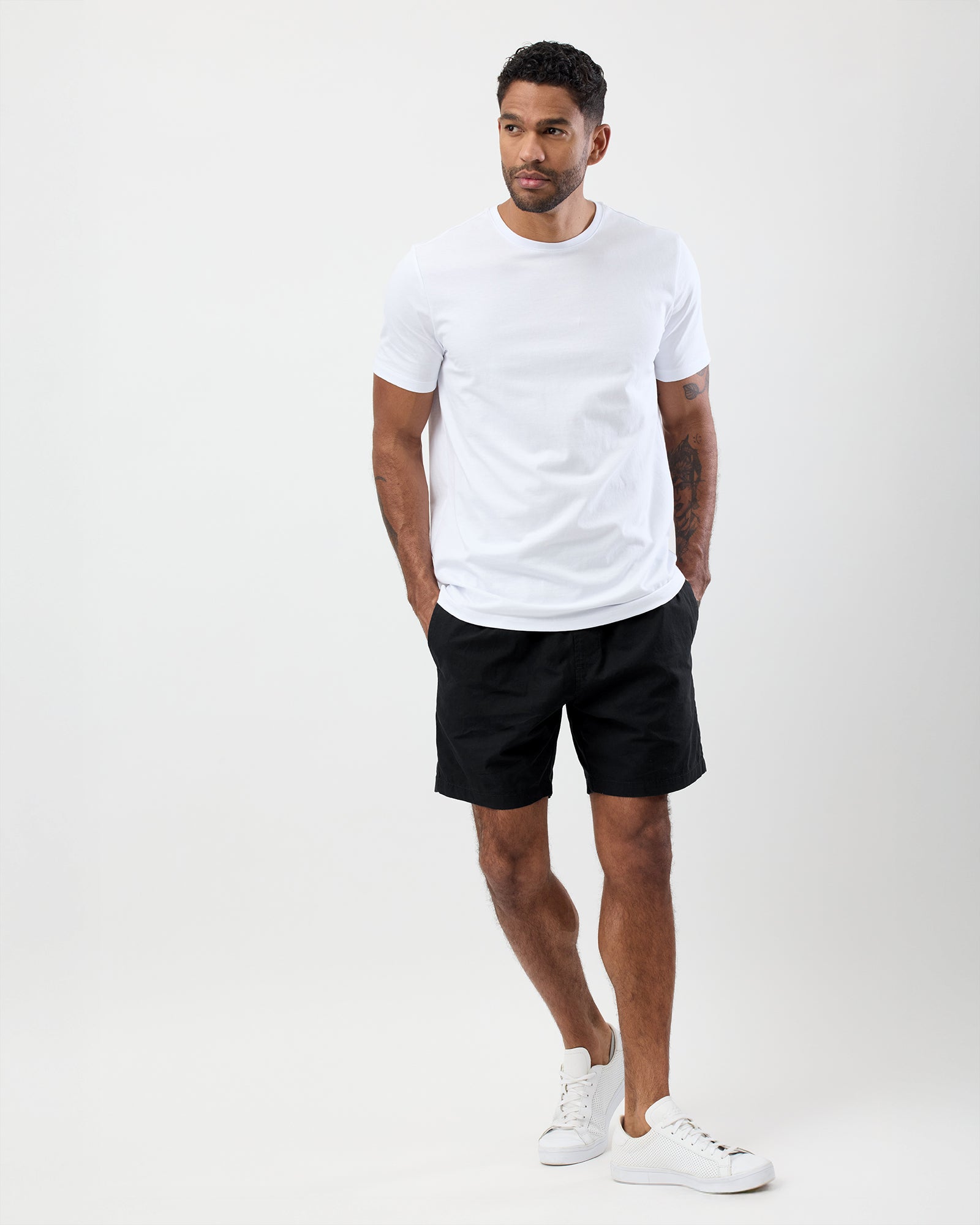 COTTON BEACH SHORTS