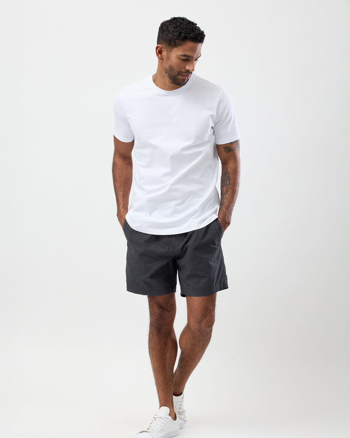 COTTON BEACH SHORTS