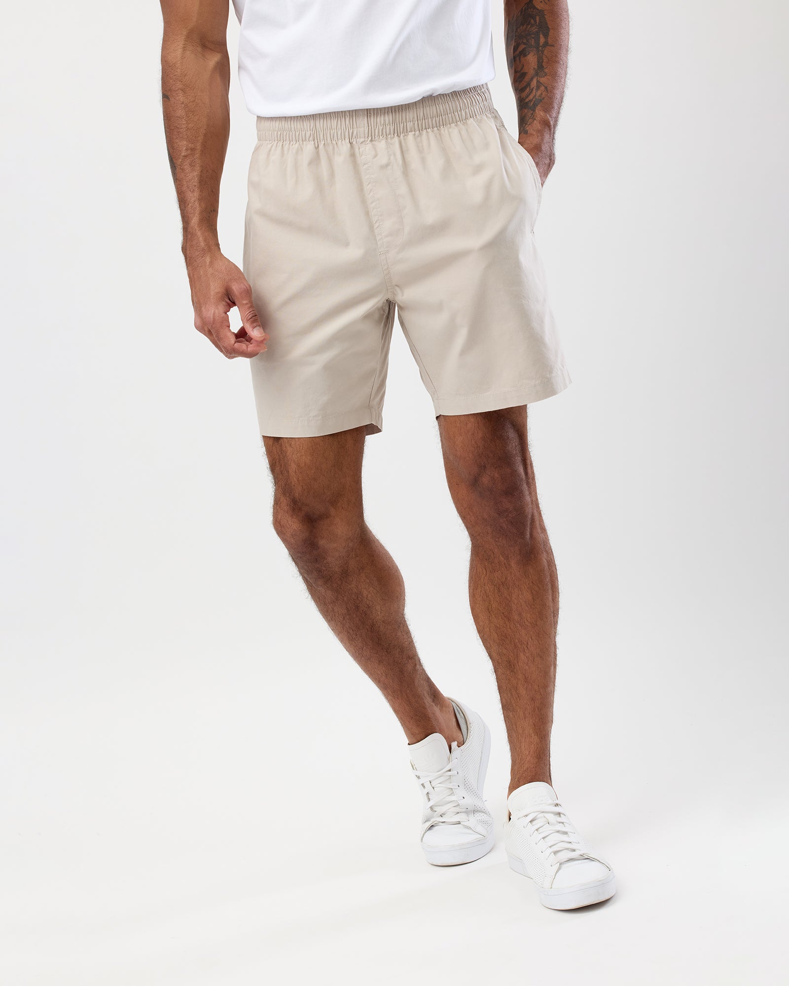 COTTON BEACH SHORTS