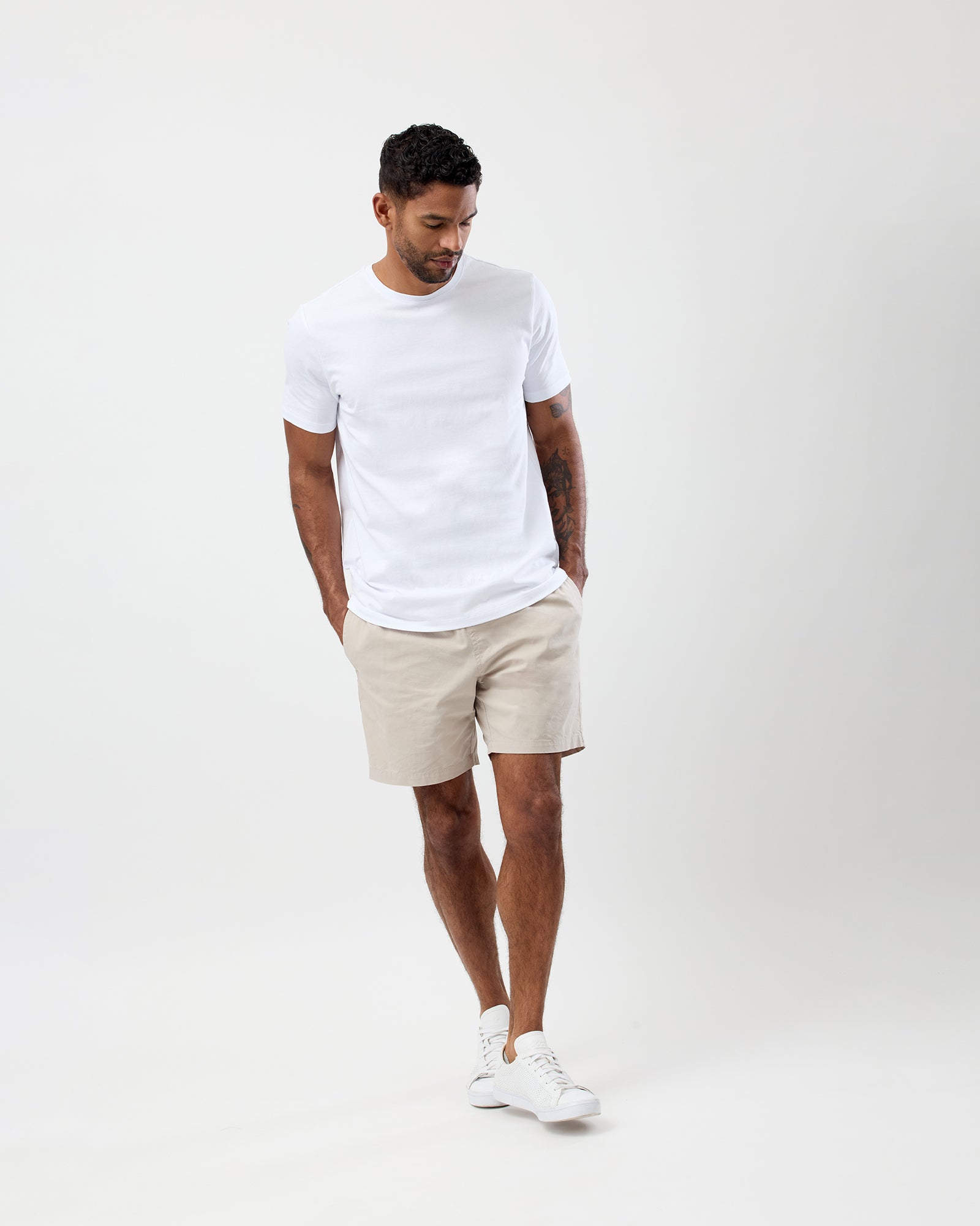 COTTON BEACH SHORTS