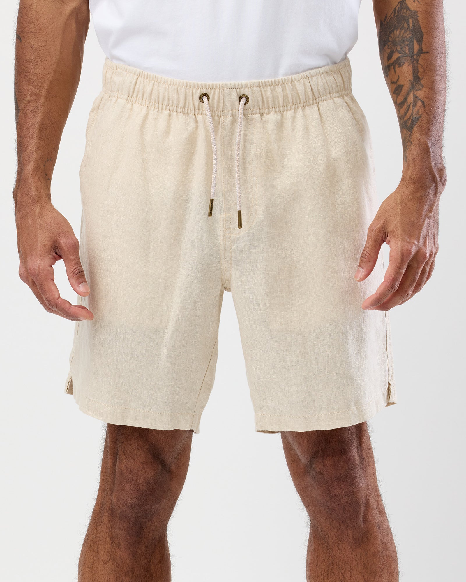 LINEN SHORTS