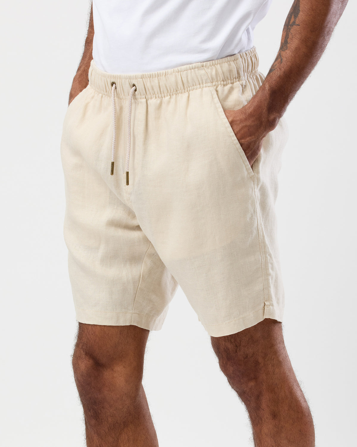 LINEN SHORTS