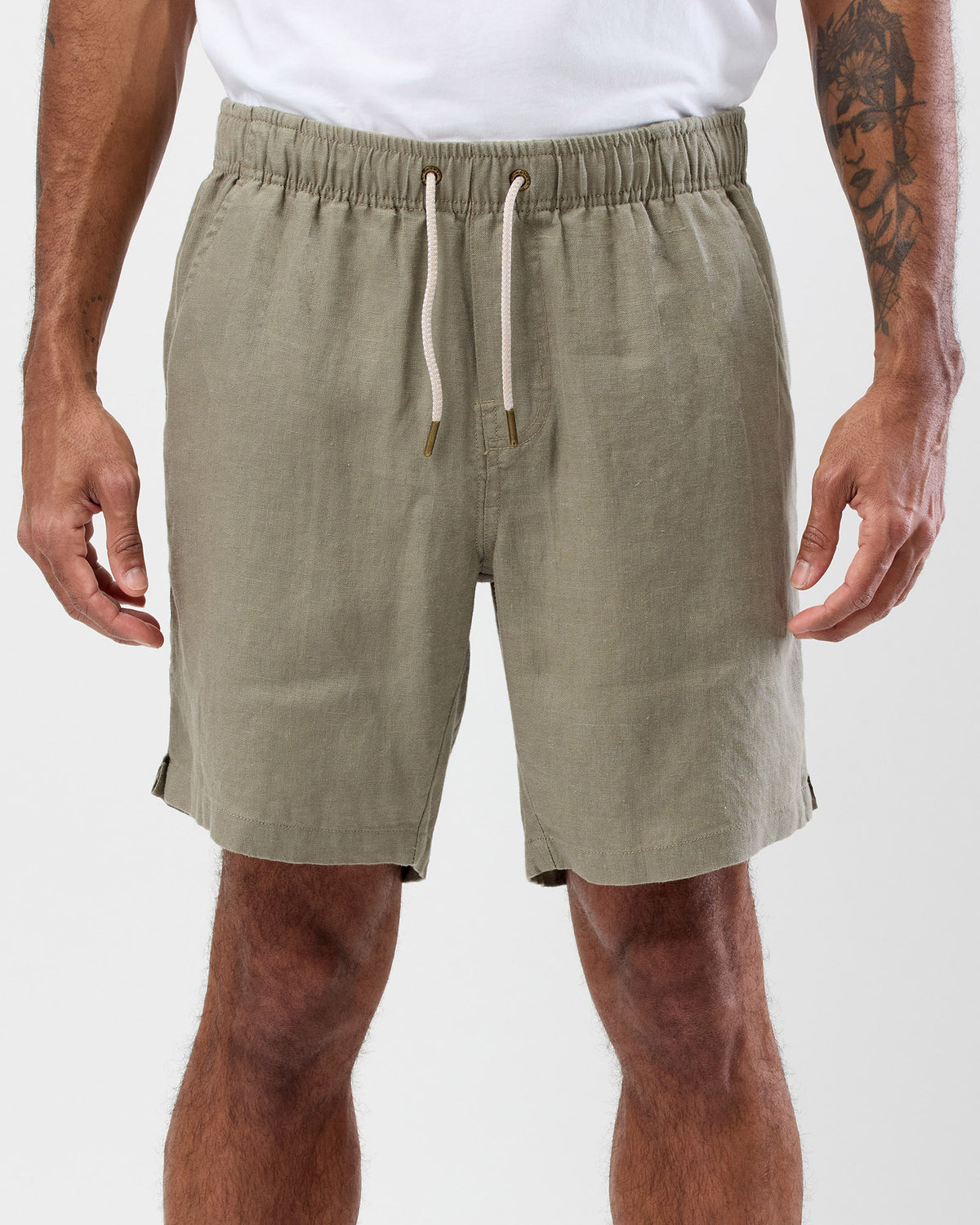 LINEN SHORTS