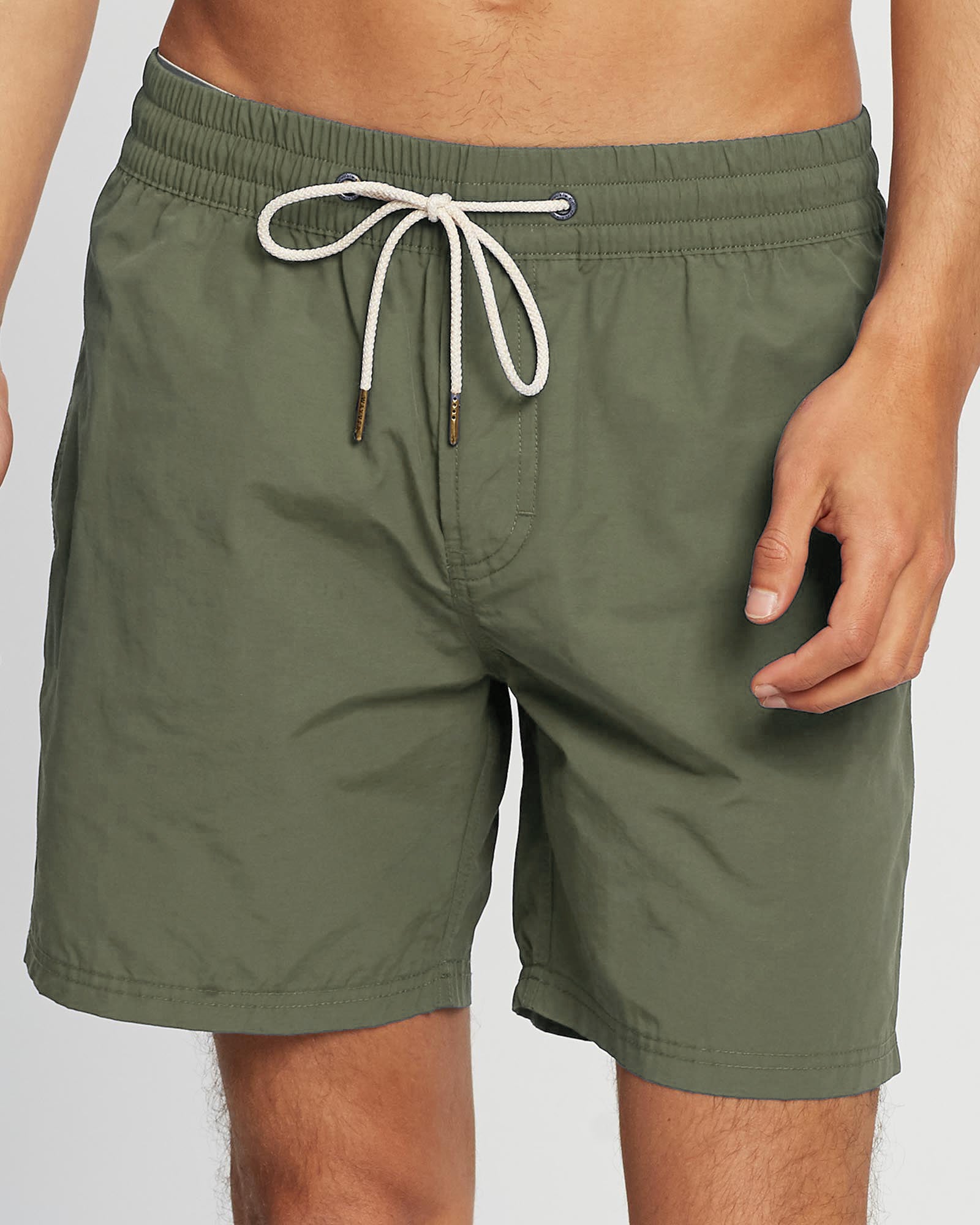 WAYVER Originals - Men's Chino Shorts - Glacier Grey - Wayver