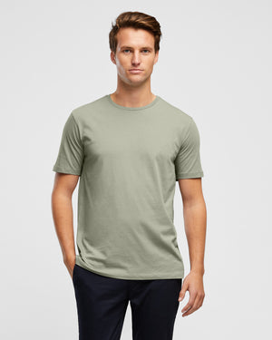 Wayver Originals Men's Desert Green Cotton T-Shirt