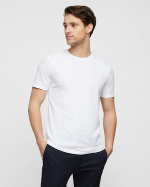 White Wayver T-Shirt Best Selling Essential Crew Tee