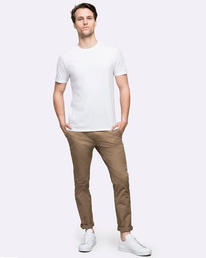 slim fit brown men's chino pants the iconic